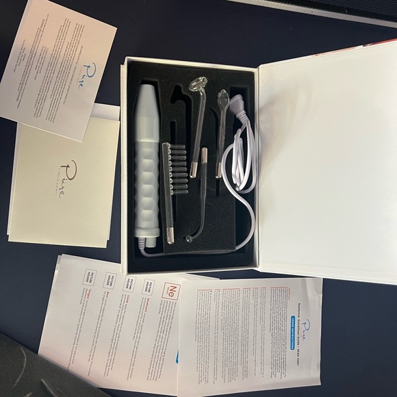 NuDerma Portable Handheld Skin Therapy Wand Machine - Picture 2 of 5